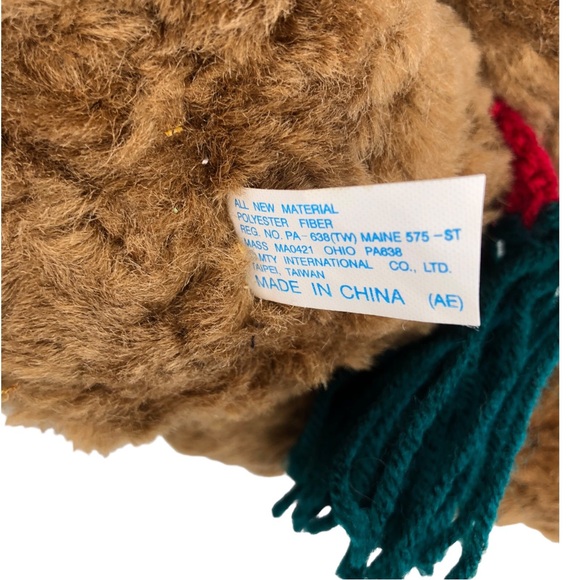 Vintage Dan-Dee Musical Christmas Moose Plays Grandma Got Run Over By A Reindeer - Picture 8 of 9